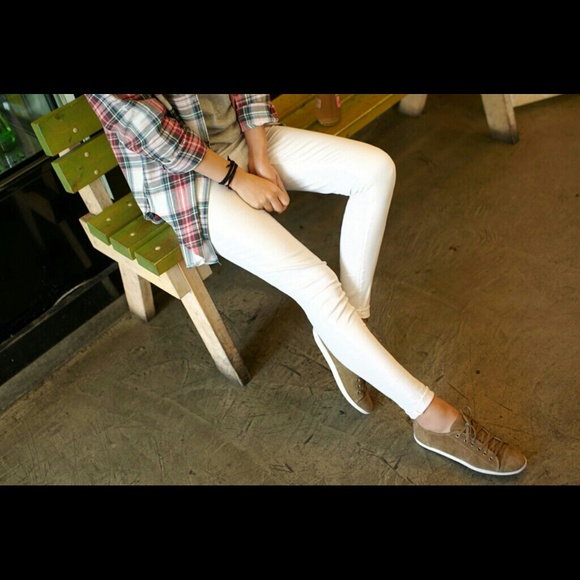 Everything must go_band skinny pants leggings - Picture 3 of 4