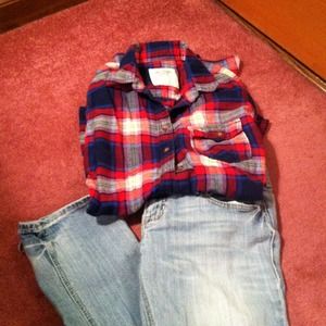 Abercrombie flannel