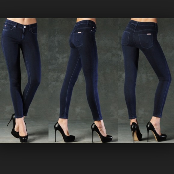 Hudson Women's "Colette" skinny blue jeans size 24