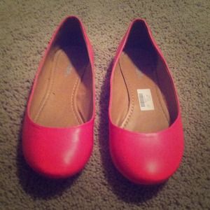 Pink ballet flats super comfy and fun!