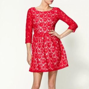 French Connection Lizzie Lace Dress
