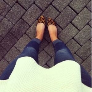 Madewell Shoes - Madewell Calf Hair Leopard Sidewalk Skimmers Madewell Shoes - Madewell Calf Hair Leopard Sidewalk Skimmers