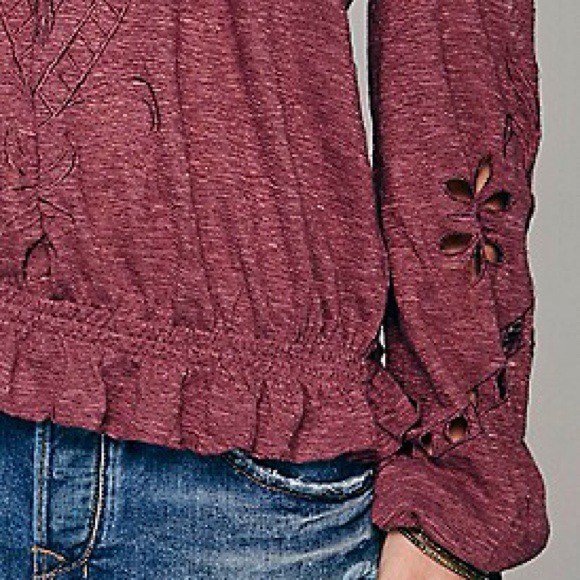 ❌Sold❌Free people jewel peasant top - Picture 3 of 4