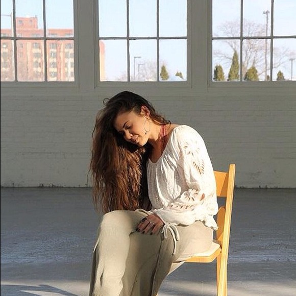 ❌Sold❌Free people jewel peasant top - Picture 4 of 4