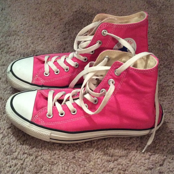 Converse chuck Taylor hi top pink