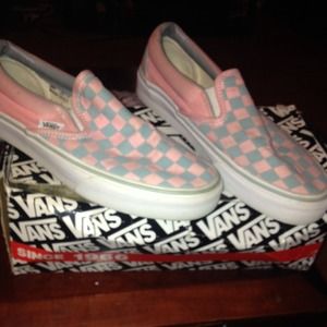 Semi new vans only worn twice.