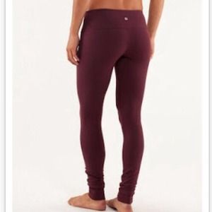 Reduced lululemon Bordeaux Wunder Under4 authentic