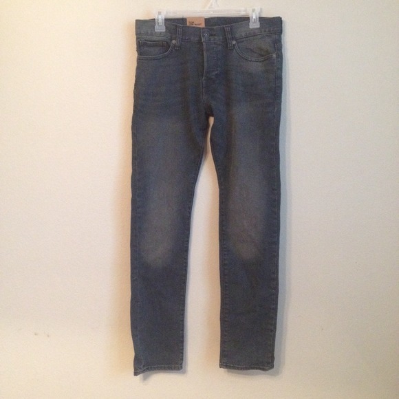 H&M dark wash slim low waist jeans