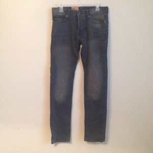 H&M dark wash slim low waist jeans