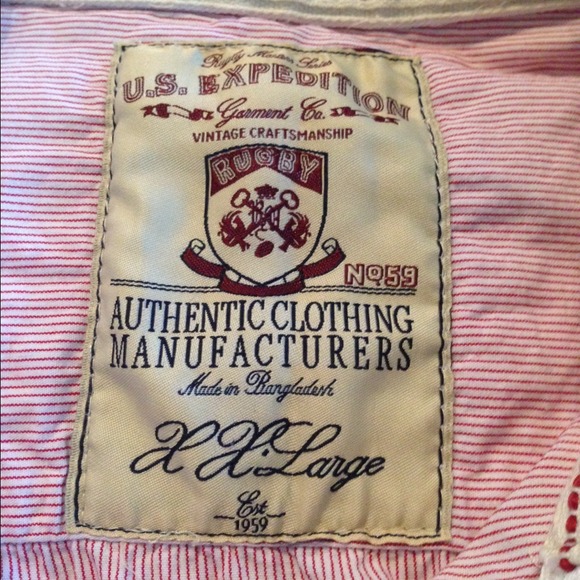 MENS Ralph Lauren Rugby Button Up - Picture 3 of 4