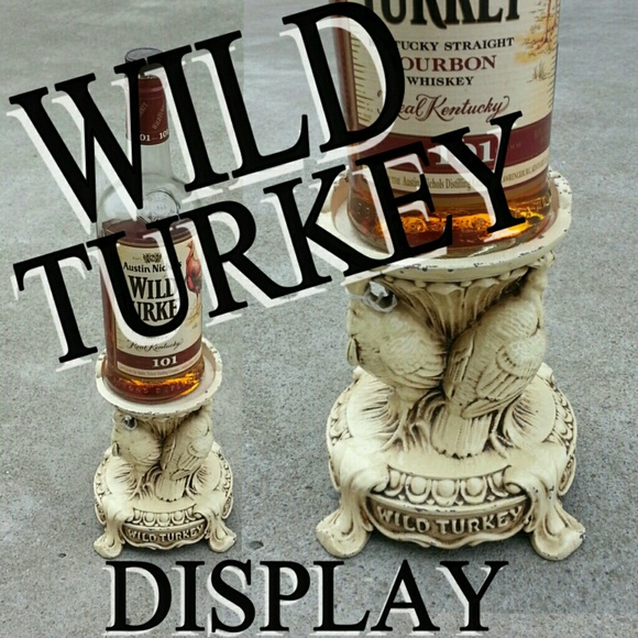 Wild Turkey display stand