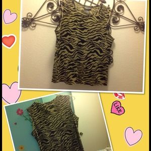 Animal Print Top