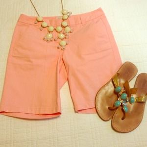 J. Crew Light Pink Bermuda Shorts Size 0