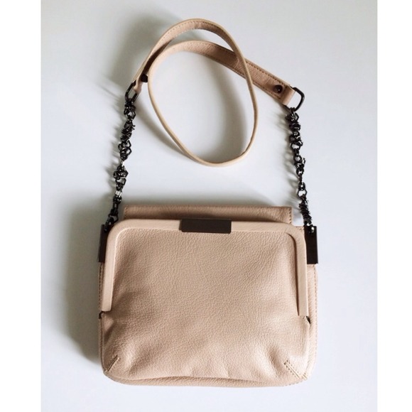Anthropologie Leifsdottir leather crossbody bag