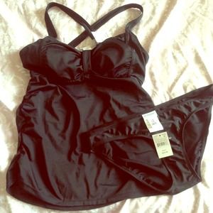 NWOT Motherhood Maternity Tankini Swimsuit