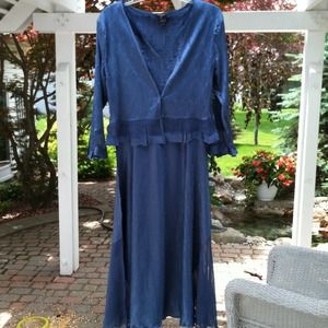 Gorgeous Komarov Dress & Jacket Size L