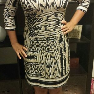 BCBG MAX AZARIA ANIMAL PRINT DRESS