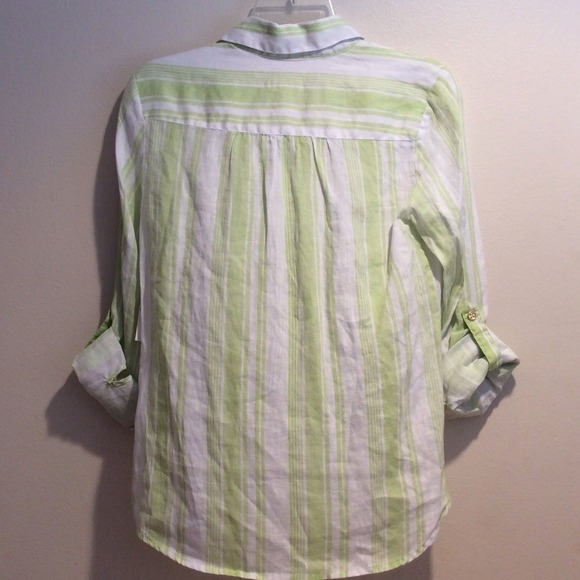 🚫BUNDLED🚫🍃🌿LINEN TOP🌿🍃 - Picture 4 of 4