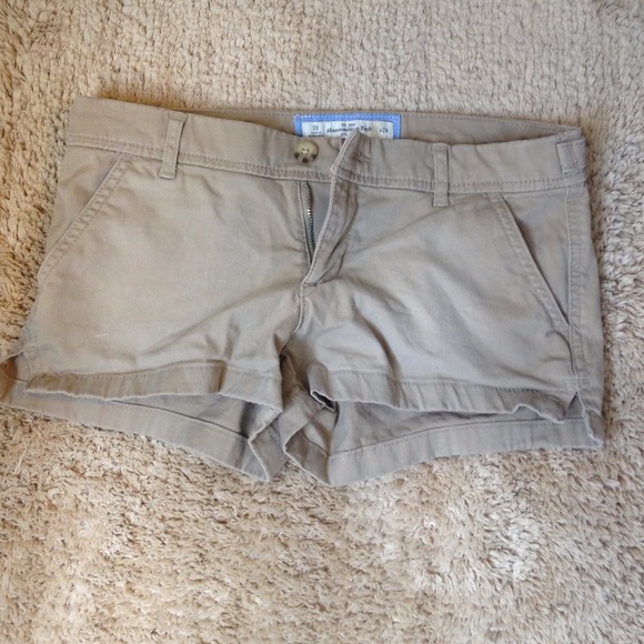 Abercrombie and Fitch khaki shorts