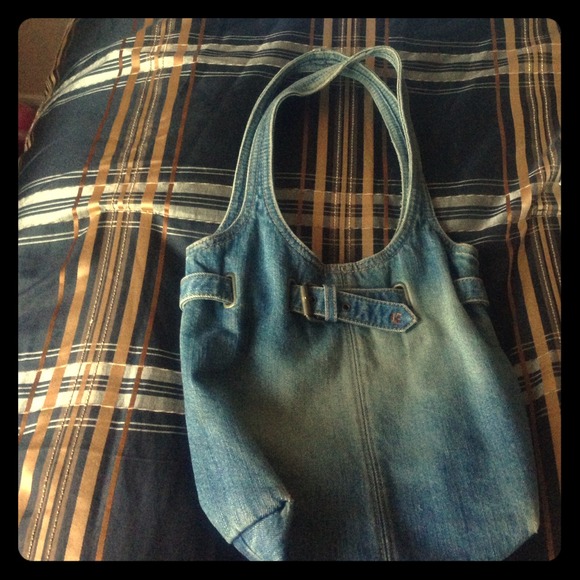 Girls Denim material purse - Picture 1 of 4