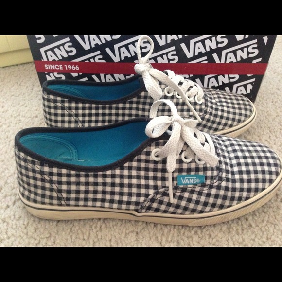 Checkered vans