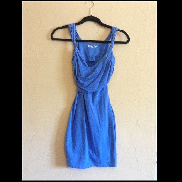 Cross front bra top dress