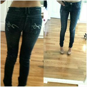 Bebe skinny jeans