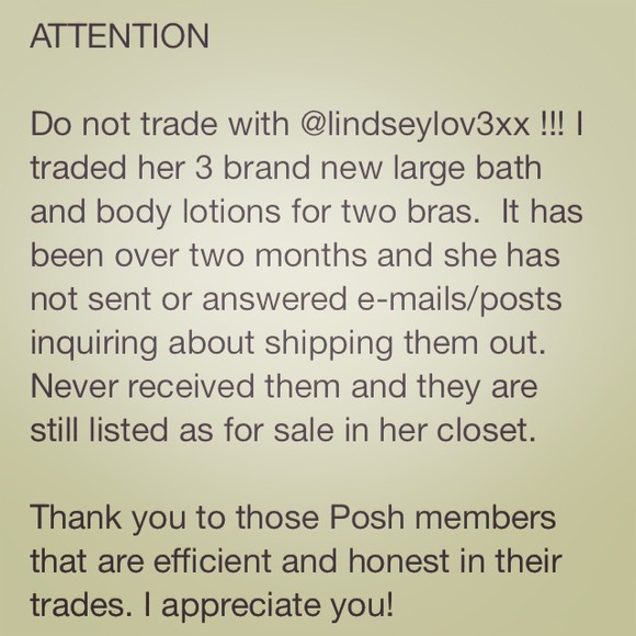 Trade Warning!