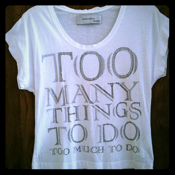 Zara collections tshirt