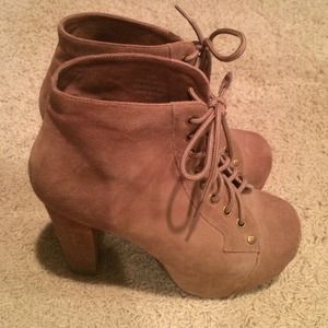 Jeffrey Campbell Lita platform boots 6.5