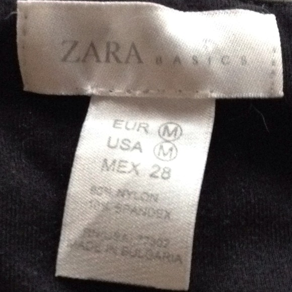 Zara Basic black top - Picture 2 of 4