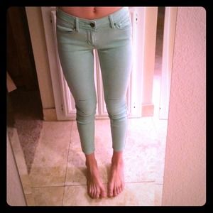 Bullhead Denim Co. Mint Skinny Jeans