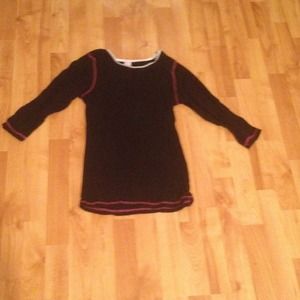 Crop long sleeve shirt