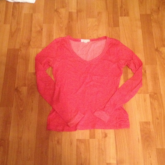 Pinkish Red long sleeve shirt