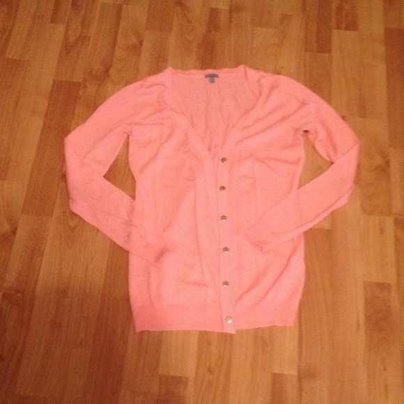 Pink cardigan