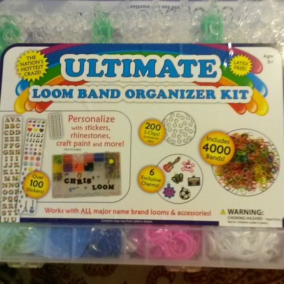 Ultimate loom band organizer kit!