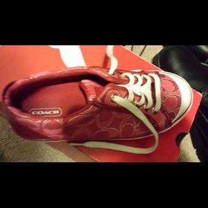 REDUCED!!! Authentic Coach tennis shoes