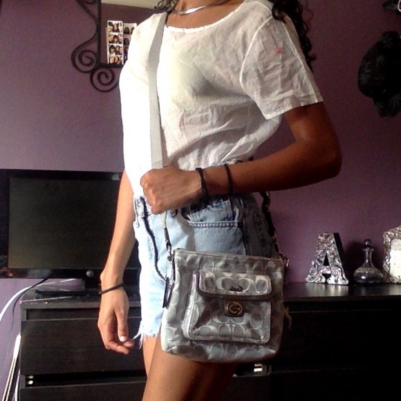 Grey Coach Crossbody