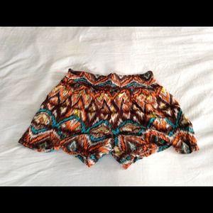 Aztec silky shorts!