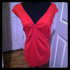 Worthington Plus Size 3X Red Dressy Tank Top