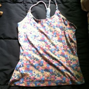 Floral quicksilver tank