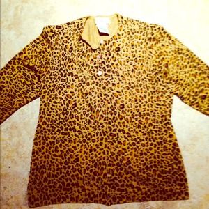 Leopard cardigan