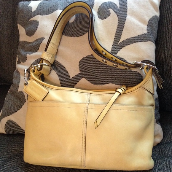 Coach Handbags - Genuine Coach Saddle Leather Satchel Bag!