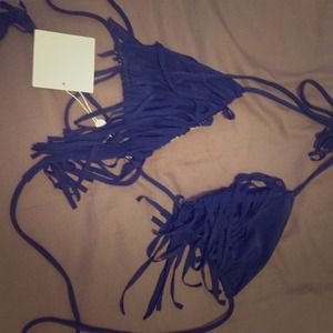 ACACIA SWIM - MONTAUK TOP IN INDIGO