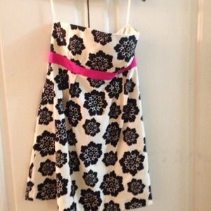 Milly strapless dress size 6.