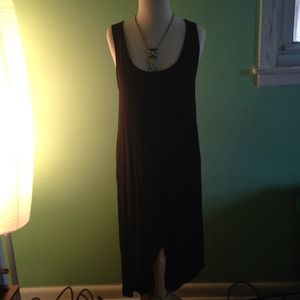 Worn once Black hi-low dress