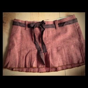Abercrombie and Fitch wool pleated skirt