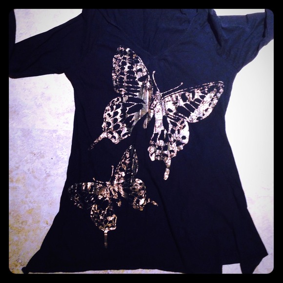 Cute butterfly shirt