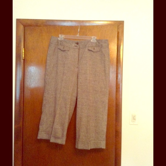 Wool Capri pants