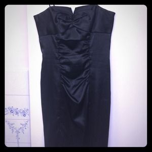 Roberta little black dress size 5/6 with straps!